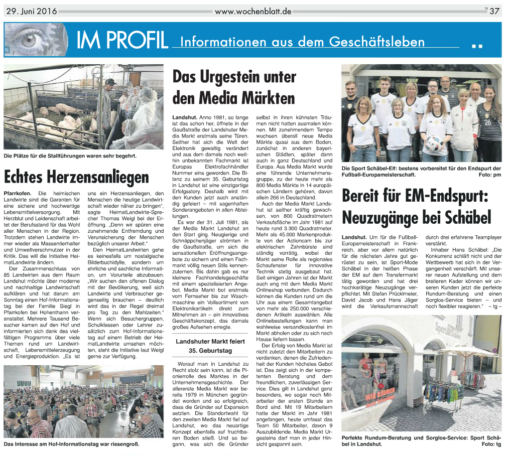 Wochenblatt-Nachbericht